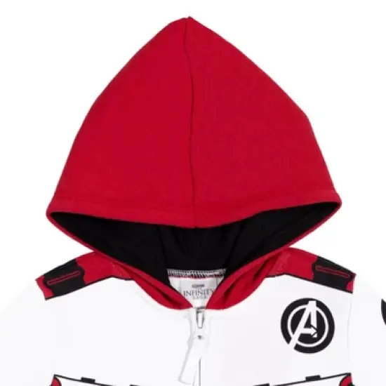 Marvel Spider-Man,Avengers Fleece Zip Up Hoodie Toddler image {3}
