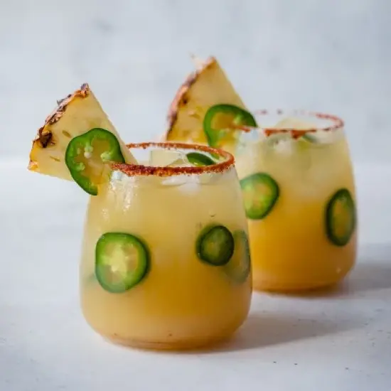 Crafted Cocktails Jalapeo Pineapple Mix: 6 Pack&nbsp; Pineapple, Jalapeo and Lime with Organic Agave&nbsp; 60 Calories, Makes Margaritas and Mai Tais image {6}