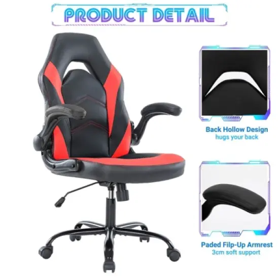 MyDepot Gaming Reclining High-Back Ergonomic Chair image {2}
