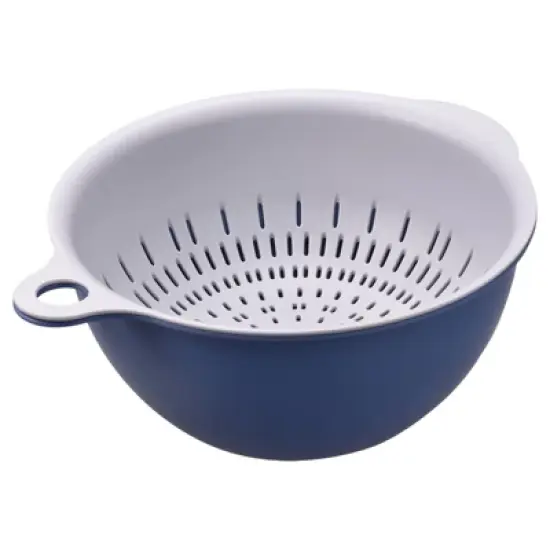 Unique Bargains Kitchen Strainer Colander Bowl Set Small Drain Basket Suitable for Fruits Vegetables image {3}