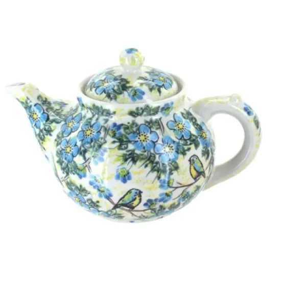 Blue Rose Polish Pottery 18 Vena Teapot image {6}
