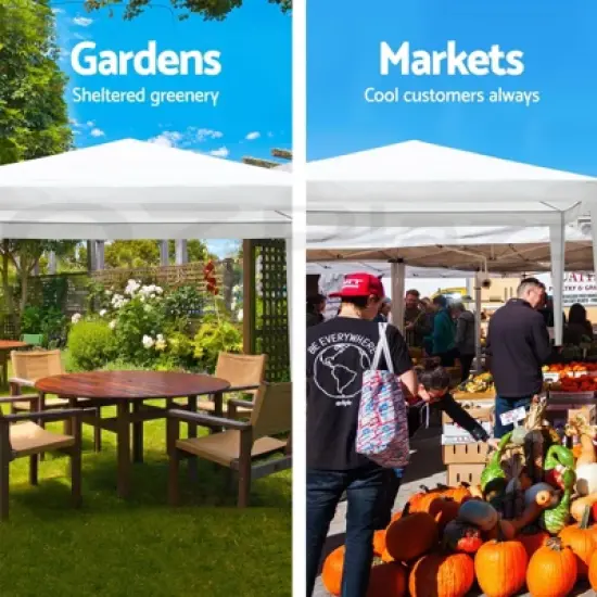 Waterproof Party Canopy Tent, Outdoor Wedding Tents with Removable Sidewalls, Patio Gazebo Shelter for Parties image {5}