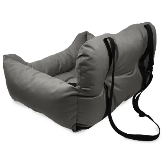 Precious Tails Chew and Water Resistant Travel Dog Bed - Gray image {2}