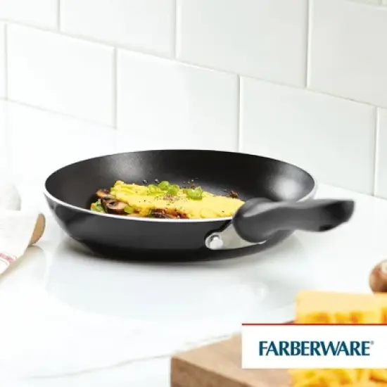 Farberware Reliance 8" Aluminum Nonstick Frying Pan Black image {4}