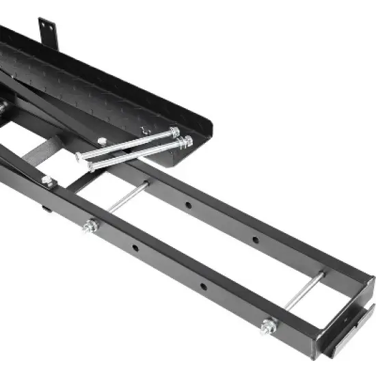 Direct Aftermarket Steel Motorcycle Carrier 500 LB Scooter Dirt Bike Hauler Hitch Mount Rack Ramp Anti Tilt Anti Wobble image {4}
