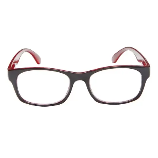 ICU Eyewear Wink Glendale Black/Red Reading Glasses image {1}
