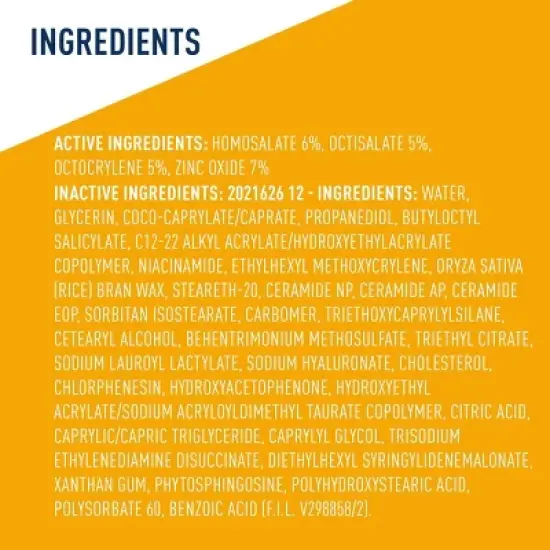 CeraVe Hydrating Sheer Sunscreen Lotion for Face and Body - SPF 30 image {8}