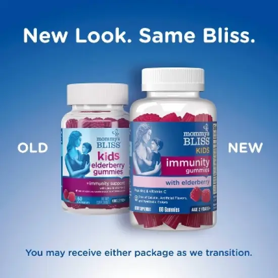 Mommy's Bliss Kids Immunity Gummies with Elderberry image {1}