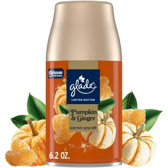 Glade Automatic Spray Air Freshener - Pumpkin & Ginger - 6.2 fl oz image {11}