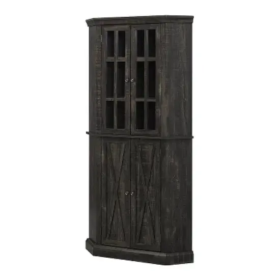 Enclosed Corner Cabinet - Home Source image {3}
