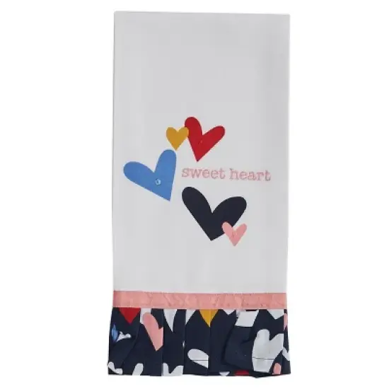 Split P Sweet Heart Decorative Dishtowel image {3}
