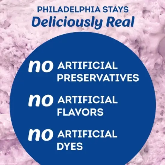 Philadelphia Mixed Berry Whipped Cream Cheese Spread - 7.5oz image {3}