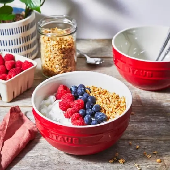 STAUB Ceramic 2-pc Large Universal Bowl Set image {2}