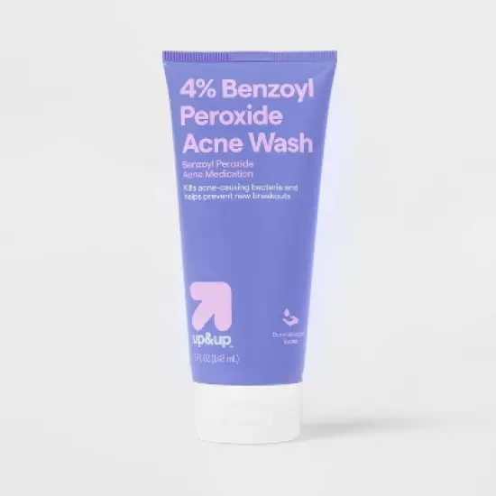 Cleanser - Benzoyl Peroxide Acne Cleanser - 5.5oz - up&up&trade; image {3}