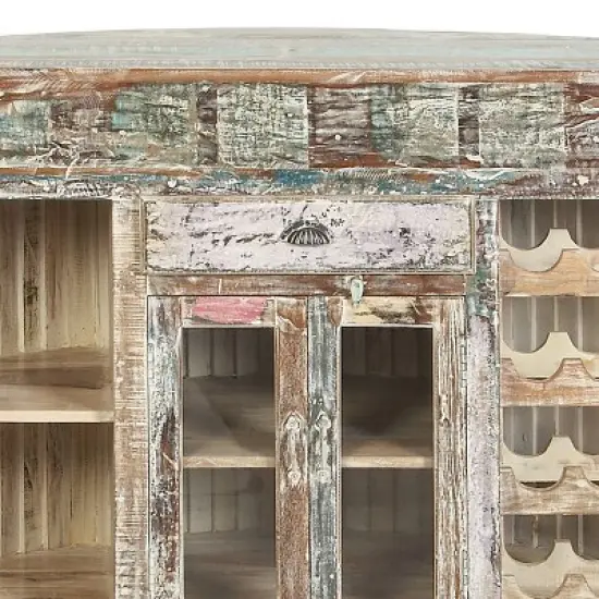 Rustic Wood Bar Brown - Olivia & May image {2}