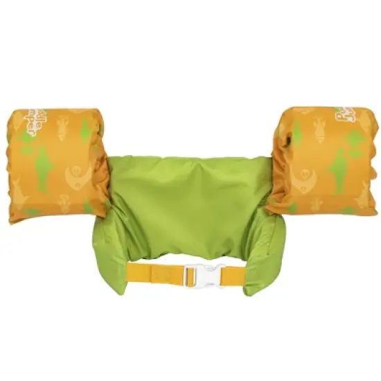 Puddle Jumper Child Deluxe Life Vest - Orange Fish (For Childred 33-55 lbs) image {1}