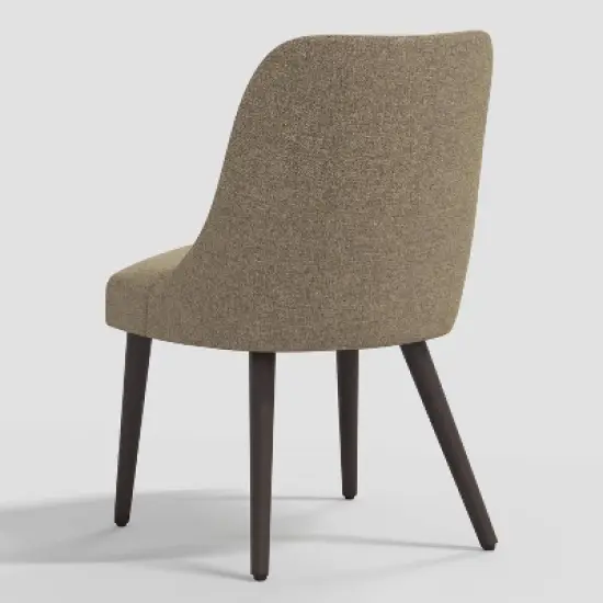 Geller Modern Dining Chair in Textured Linen Zuma - Threshold&trade; image {4}