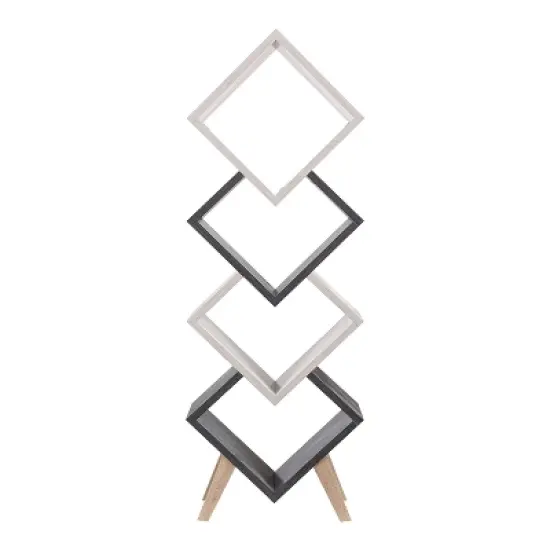 62.25" Braxett 4 Shelf Bookcase - miBasics image {5}