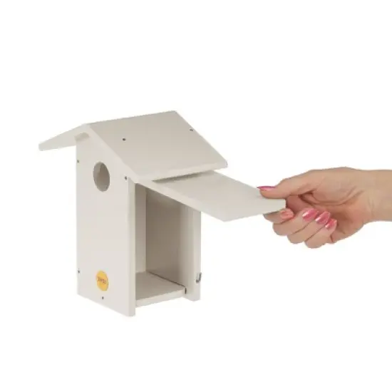 12" Green Solutions Bluebird House - Birds Choice: Weather-Resistant, Pole Mount, No Assembly Required image {2}