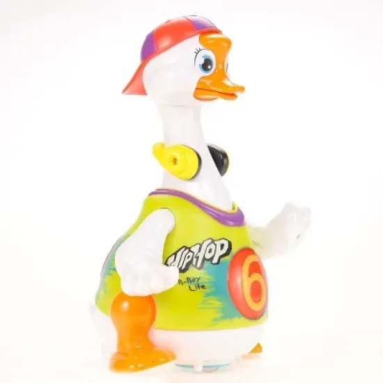 JuzToys Educational Baby Music Toy &ndash; Walking, Singing, Dancing Hip Hop Swing Goose Developmental Baby Toy, Musical Toy for Toddlers &ndash; Green image {3}