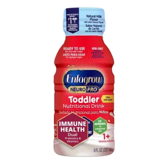 Enfagrow NeuroPro Non-GMO Ready to Feed Toddler Formula Bottles - 8 fl oz Each/6ct image {1}