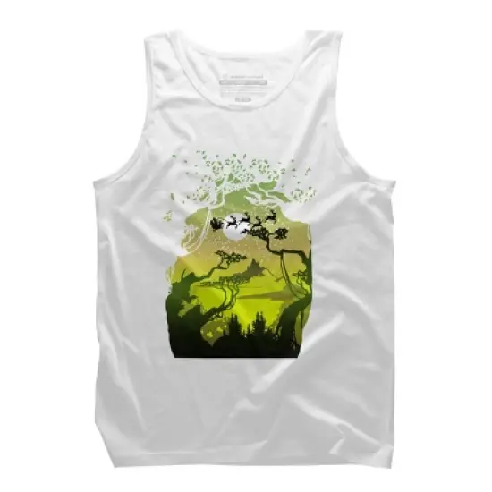 Men's Design By Humans Christmas Eve By pilipsjanuarius Tank Top image {6}