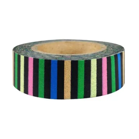 Wrapables Striped Japanese Washi Masking Tape image {17}