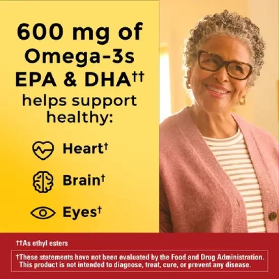 Nature Made Fish Oil Algae Blend Softgels - 60ct image {3}