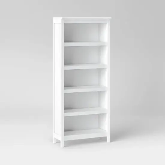 72" Carson 5 Shelf Bookcase - Threshold image {7}