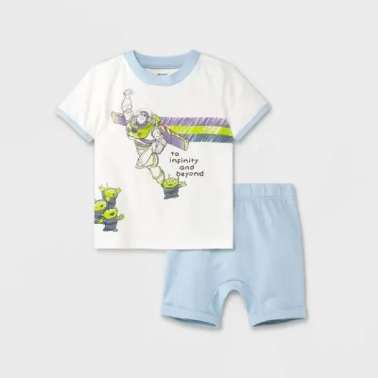 Toddler Boys' Disney Toy Story Top and Bottom Set - Beige image {4}