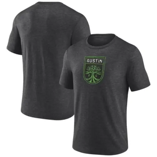 MLS Austin FC Men's Throwback Tri-Blend T-Shirt image {3}
