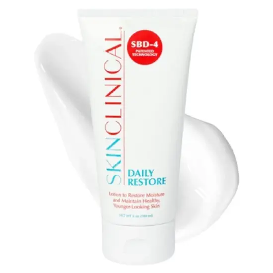 SkinClinical Daily Restore Hydrating Lotion with Shea Butter & Aloe Strong Moisturizer for Very Dry Skin, Patented Ingredient SBD-4 (6oz) image {4}