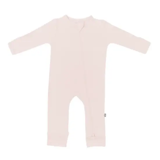 Kyte Baby Zippered Romper in Blush image {1}