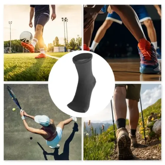 Unique Bargains Durable Ankle Brace Socks 1 Pair image {3}