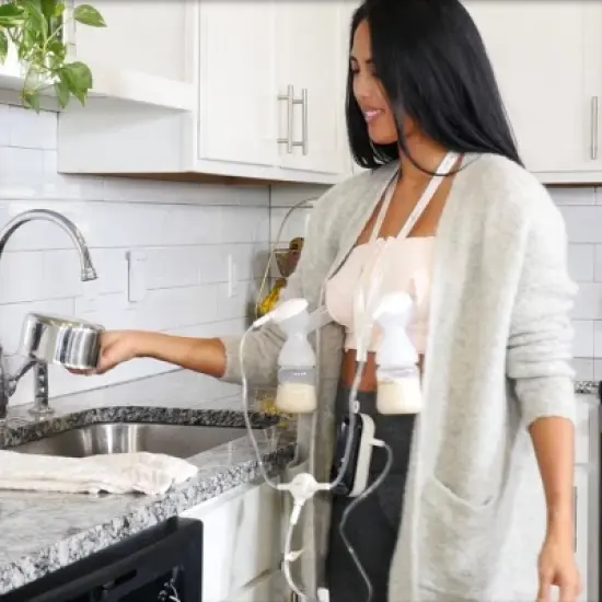 BabyBuddha Double Electric Breast Pump Kit - 17ct image {6}