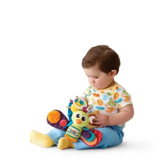 Lamaze Clip & Go Jacques the Peacock Sensory Development Baby Toy image {3}