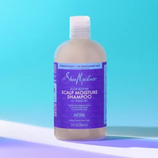 SheaMoisture Aloe Butter Scalp Moisturizing Shampoo - 13 fl oz image {4}
