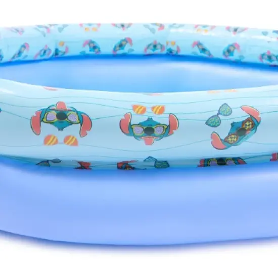 Disney Stitch Pool: Inflatable PVC Float for Ages 3+ image {2}