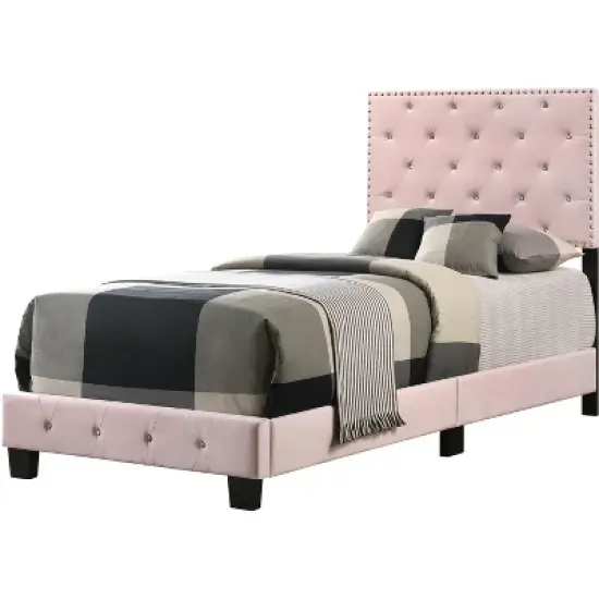 Passion Furniture Suffolk Twin Panel Bed image {10}
