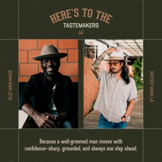 18.21 Man Made Spiced Vanilla 3-in 1 Mens Shampoo+Conditioner+Body Wash, 18 oz image {8}