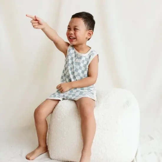 goumikids kids viscose from bamboo + organic cotton tank top image {5}