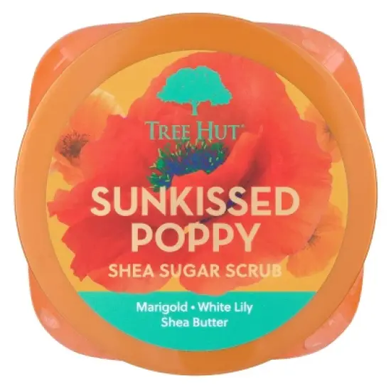 Tree Hut Sunkissed Poppy Shea Sugar Body Scrub - 18oz image {4}