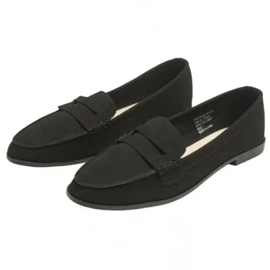 Alpine Swiss Abby Womens Penny Loafers Slip On Flats Comfortable Office Shoes image {3}