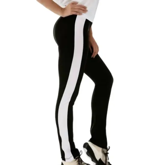 InstantFigure Activewear Compression Color Block Pant AWP013 image {1}