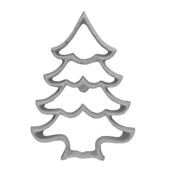 O'Creme Rosette-Iron Mold, Cast Aluminum Large Christmas Tree Shape image {2}