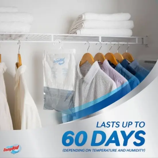 DampRid Hanging Bag Unscented Air Freshner - 46.2oz/3pk image {6}