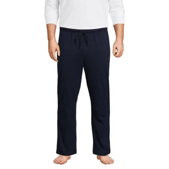 Lands' End Men's Knit Jersey Sleep Pants image {3}