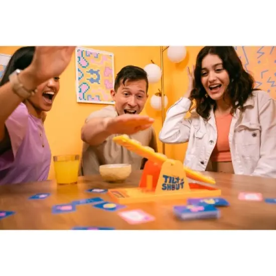 Big Potato Tilt 'n' Shout Board Game: Creative Thinking Party Game, 20-Minute Play, Includes Cards & Marbles image {3}