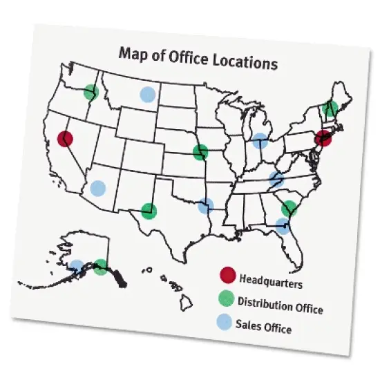 Avery See Through Removable Color Dots 1/4 dia Assorted Colors 864/Pack 05796 image {1}