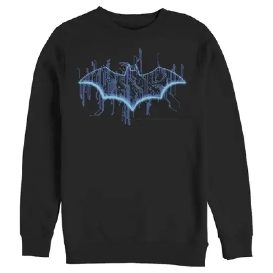 Men's Batman Logo Digital Wing Sweatshirt image {3}